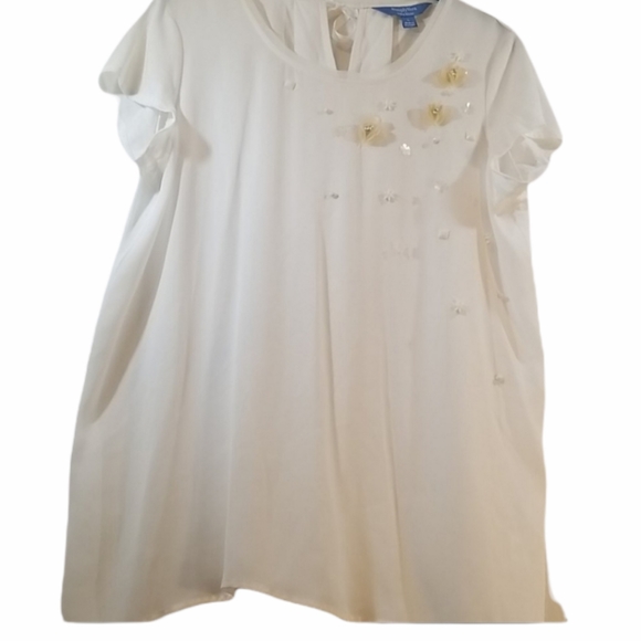 SIMPLY VERA Vera Wang Embellished Top - Picture 2 of 10